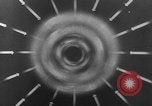 Image of Sketch of forecast hurricane track Caribbean, 1951, second 41 stock footage video 65675076422