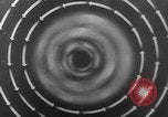 Image of Sketch of forecast hurricane track Caribbean, 1951, second 45 stock footage video 65675076422