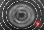 Image of Sketch of forecast hurricane track Caribbean, 1951, second 49 stock footage video 65675076422