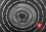 Image of Sketch of forecast hurricane track Caribbean, 1951, second 52 stock footage video 65675076422