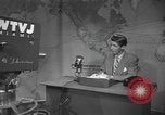 Image of Television broadcast about threatening weather Miami Florida USA, 1951, second 3 stock footage video 65675076424