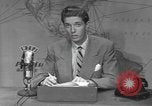 Image of WTVJ television station weather report Miami Florida USA, 1951, second 46 stock footage video 65675076426