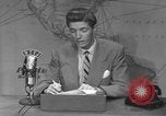 Image of WTVJ television station weather report Miami Florida USA, 1951, second 47 stock footage video 65675076426