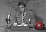 Image of WTVJ television station weather report Miami Florida USA, 1951, second 49 stock footage video 65675076426