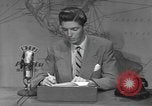 Image of WTVJ television station weather report Miami Florida USA, 1951, second 50 stock footage video 65675076426
