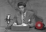 Image of WTVJ television station weather report Miami Florida USA, 1951, second 51 stock footage video 65675076426