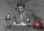 Image of WTVJ television station weather report Miami Florida USA, 1951, second 56 stock footage video 65675076426