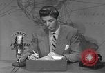 Image of WTVJ television station weather report Miami Florida USA, 1951, second 62 stock footage video 65675076426