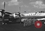 Image of USAF WB-50D Weather Service airplane Bermuda, 1955, second 7 stock footage video 65675076434