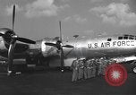 Image of USAF WB-50D Weather Service airplane Bermuda, 1955, second 10 stock footage video 65675076434