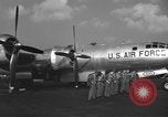 Image of USAF WB-50D Weather Service airplane Bermuda, 1955, second 15 stock footage video 65675076434