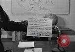 Image of Enactment of weather broadcast Bermuda, 1955, second 28 stock footage video 65675076447