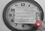 Image of Enactment of weather broadcast Bermuda, 1955, second 52 stock footage video 65675076447