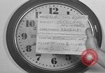 Image of Enactment of weather broadcast Bermuda, 1955, second 54 stock footage video 65675076447