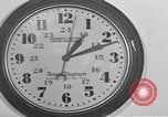 Image of Enactment of weather broadcast Bermuda, 1955, second 56 stock footage video 65675076447