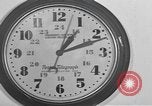 Image of Enactment of weather broadcast Bermuda, 1955, second 57 stock footage video 65675076447