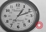 Image of Enactment of weather broadcast Bermuda, 1955, second 59 stock footage video 65675076447