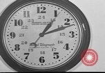 Image of Enactment of weather broadcast Bermuda, 1955, second 60 stock footage video 65675076447