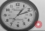 Image of Enactment of weather broadcast Bermuda, 1955, second 61 stock footage video 65675076447