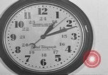 Image of Enactment of weather broadcast Bermuda, 1955, second 62 stock footage video 65675076447