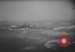 Image of US Naval warships in stormy seas United States USA, 1961, second 3 stock footage video 65675076450