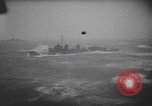 Image of US Naval warships in stormy seas United States USA, 1961, second 6 stock footage video 65675076450