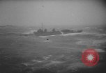 Image of US Naval warships in stormy seas United States USA, 1961, second 7 stock footage video 65675076450
