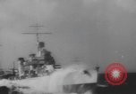 Image of US Naval warships in stormy seas United States USA, 1961, second 11 stock footage video 65675076450