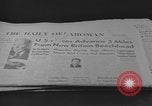Standbild Armee News Service New York United States USA, 1944, aus Sekunde 33 historischem Filmmaterial Videoclip 65675076462