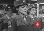 Image of Women Army Auxiliary Corps United States USA, 1943, second 49 stock footage video 65675076474