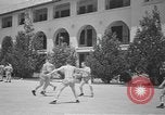 Image US Army Air Forces battant cadets jouant au basket-ball Texas USA, 1940, de la seconde 4 séquences d'archives historiques vidéo 65675076480