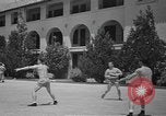 Image US Army Air Forces battant cadets jouant au basket-ball Texas USA, 1940, de la seconde 6 séquences d'archives historiques vidéo 65675076480