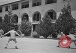 Image US Army Air Forces battant cadets jouant au basket-ball Texas USA, 1940, de la seconde 7 séquences d'archives historiques vidéo 65675076480