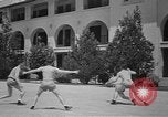 Image US Army Air Forces battant cadets jouant au basket-ball Texas USA, 1940, de la seconde 8 séquences d'archives historiques vidéo 65675076480