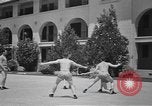 Image US Army Air Forces battant cadets jouant au basket-ball Texas USA, 1940, de la seconde 9 séquences d'archives historiques vidéo 65675076480