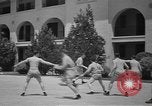 Image US Army Air Forces battant cadets jouant au basket-ball Texas USA, 1940, de la seconde 10 séquences d'archives historiques vidéo 65675076480