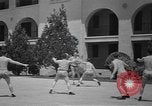 Image US Army Air Forces battant cadets jouant au basket-ball Texas USA, 1940, de la seconde 11 séquences d'archives historiques vidéo 65675076480