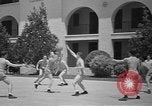 Image US Army Air Forces battant cadets jouant au basket-ball Texas USA, 1940, de la seconde 12 séquences d'archives historiques vidéo 65675076480