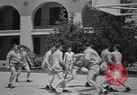 Image US Army Air Forces battant cadets jouant au basket-ball Texas USA, 1940, de la seconde 14 séquences d'archives historiques vidéo 65675076480