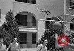 Image US Army Air Forces battant cadets jouant au basket-ball Texas USA, 1940, de la seconde 23 séquences d'archives historiques vidéo 65675076480