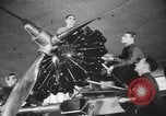 Image of U.S. flying cadets learn about airplane systems and parts Texas USA, 1940, second 8 stock footage video 65675076483