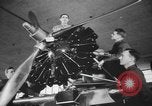 Image of U.S. flying cadets learn about airplane systems and parts Texas USA, 1940, second 11 stock footage video 65675076483