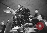 Image of U.S. flying cadets learn about airplane systems and parts Texas USA, 1940, second 16 stock footage video 65675076483