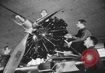 Image of U.S. flying cadets learn about airplane systems and parts Texas USA, 1940, second 19 stock footage video 65675076483