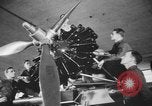 Image of U.S. flying cadets learn about airplane systems and parts Texas USA, 1940, second 21 stock footage video 65675076483