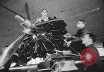 Image of U.S. flying cadets learn about airplane systems and parts Texas USA, 1940, second 25 stock footage video 65675076483