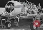 Image of U.S. flying cadets learn about airplane systems and parts Texas USA, 1940, second 31 stock footage video 65675076483