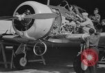 Image of U.S. flying cadets learn about airplane systems and parts Texas USA, 1940, second 34 stock footage video 65675076483