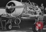 Image of U.S. flying cadets learn about airplane systems and parts Texas USA, 1940, second 39 stock footage video 65675076483