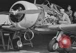 Image of U.S. flying cadets learn about airplane systems and parts Texas USA, 1940, second 48 stock footage video 65675076483